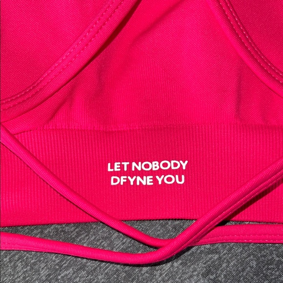 DFYNE Dynamic Backless Sports Bra - Rosa Pink - Picture 5 of 5
